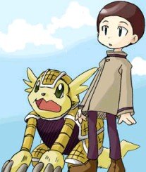 Cody and Armadillomon