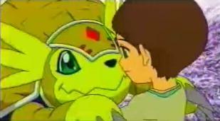Armadillomon and Cody